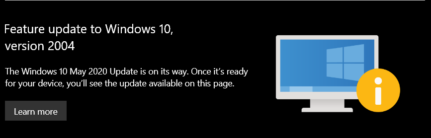 Windows 10可能会更新